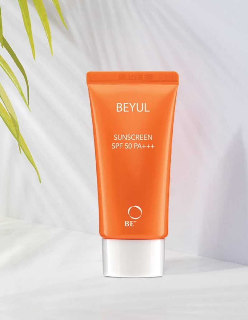 BEYUL UV Sunscreen SPF50 PA+++ BE International Products Malaysia original packaging